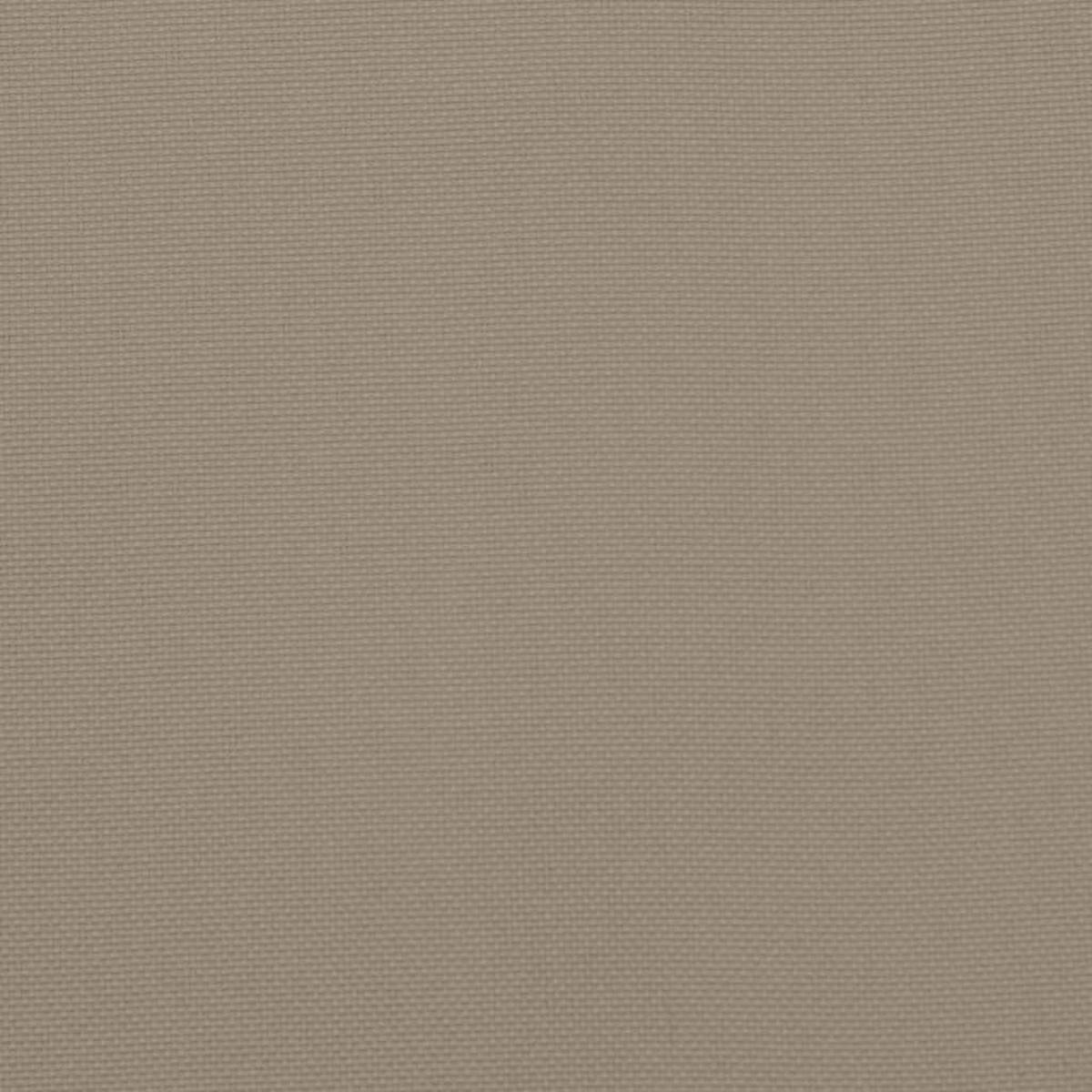 SONNENLIEGEN-AUFLAGE Taupe 186/58/4 Cm Oxford-Gewebe - Taupe, Textil (58/4/186cm) - vidaXL