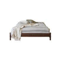 BETT Arko Braun aus Mango - Braun, Holz - Tikamoon