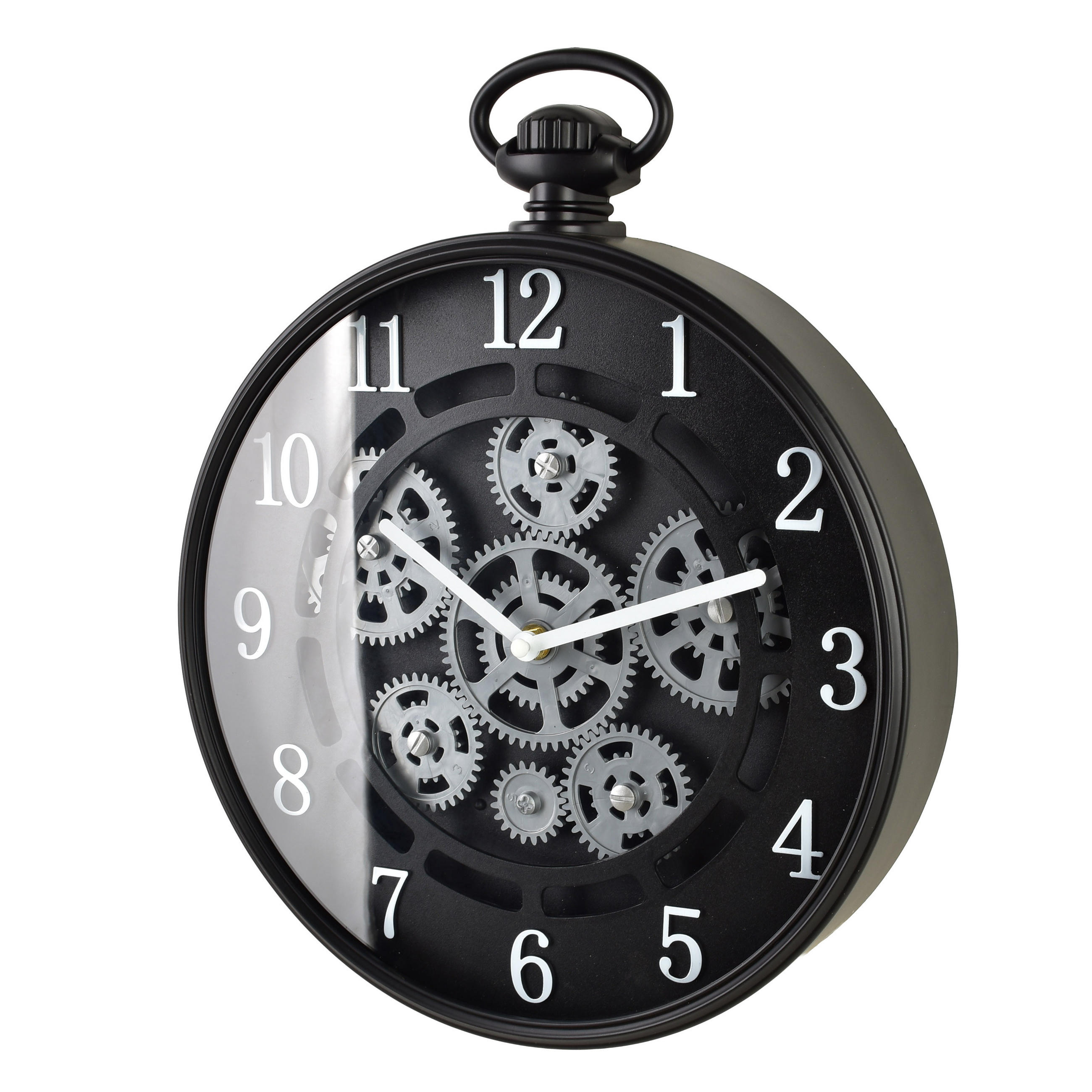 WANDUHR Ramsey Schwarz 30x37x5,5 cm Kunststoff - Schwarz, Kunststoff (5.5/37.5/30cm) - Mondex