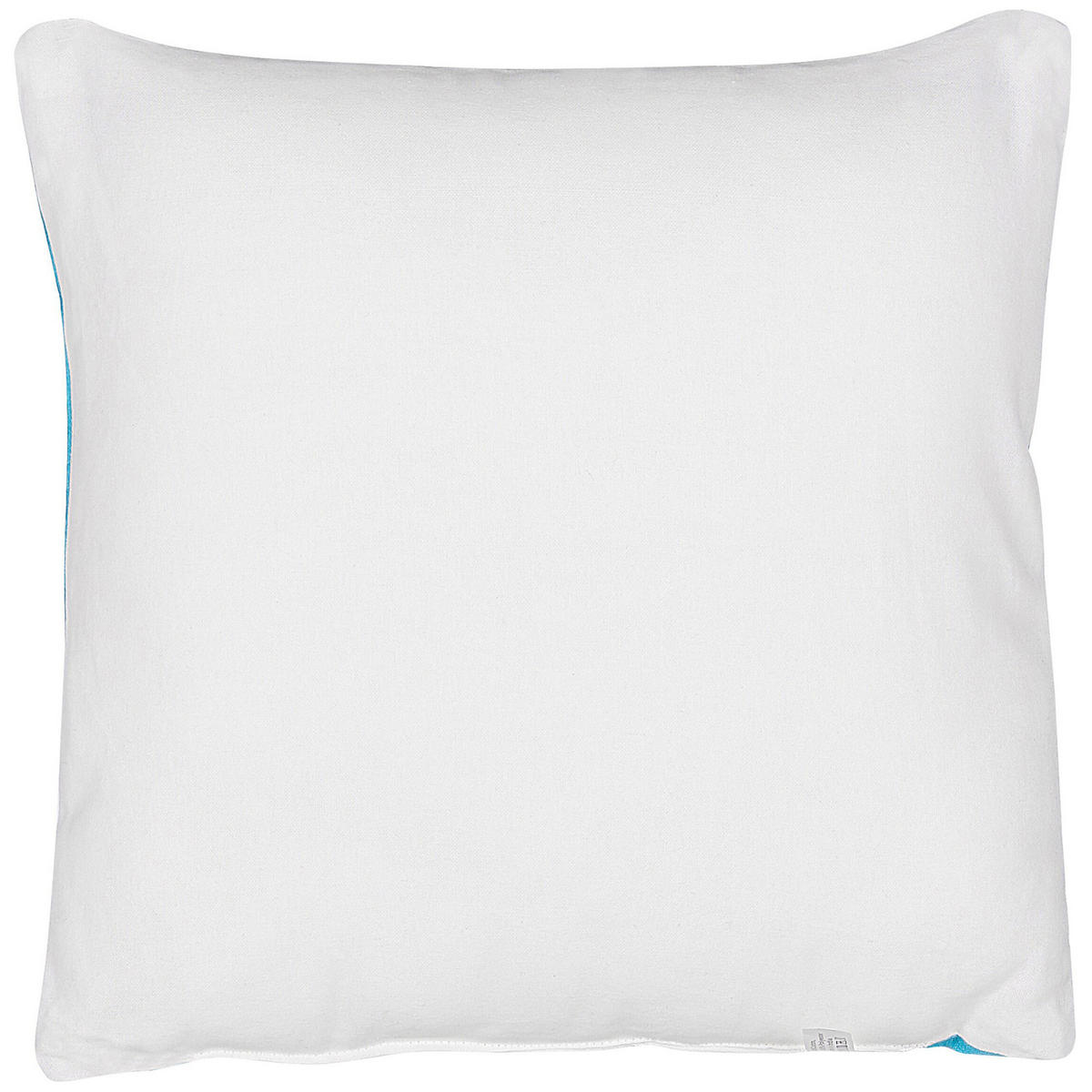 DEKOKISSEN 2er-Set Blau 45/45 cm Waranasi - Blau, Naturmaterialien/Textil (45/45cm) - Beliani