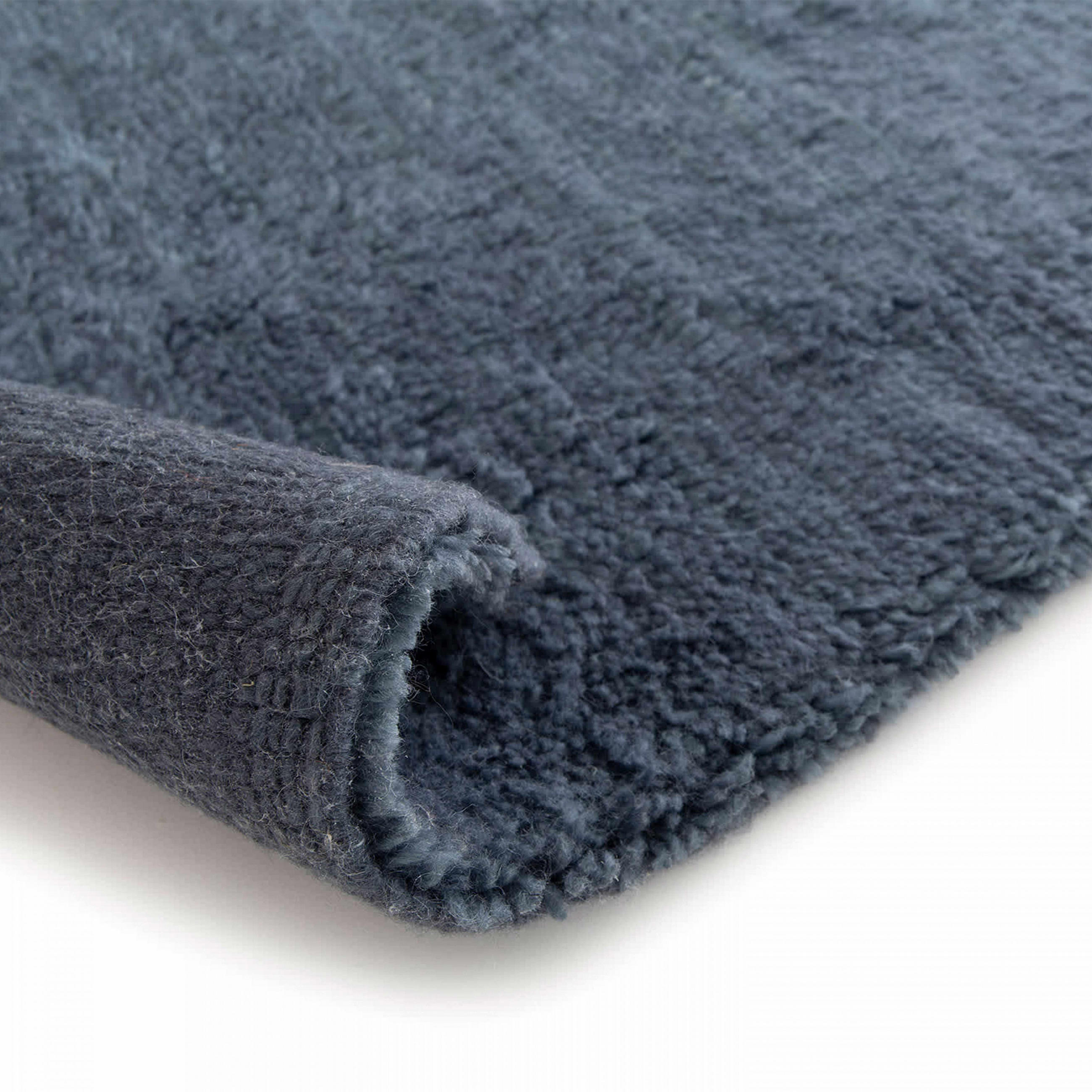 TEPPICH, 160 x 230 cm, Blau - Blau, Textil (230/160cm) - Oviala