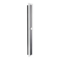 KÜLTÉRI FALILÁMPA Savane 4/9/60 cm - fekete, fém (9/60/4cm) - Beliani
