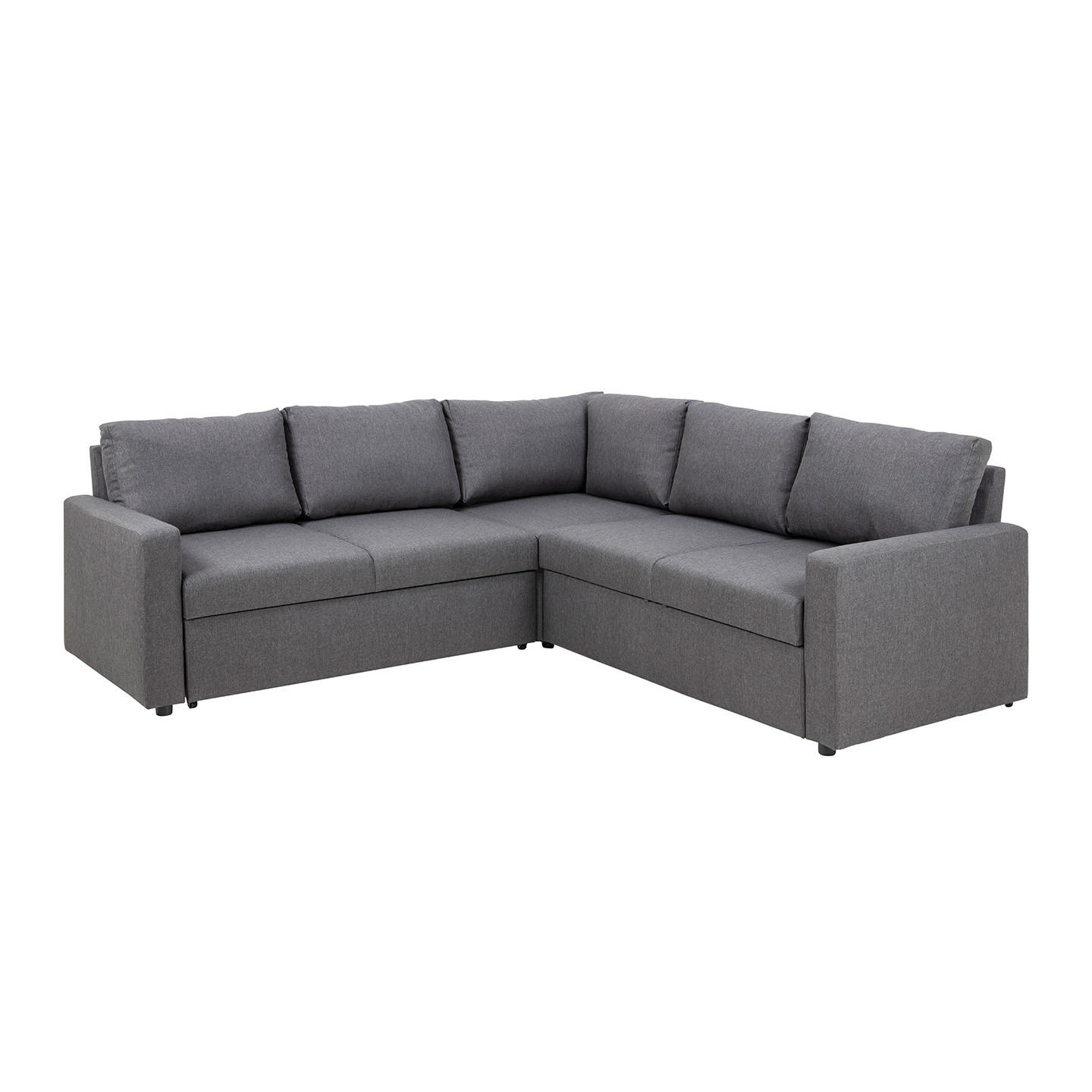 ECKSOFA grau - Grau, Textil (228/228cm) - ebuy24