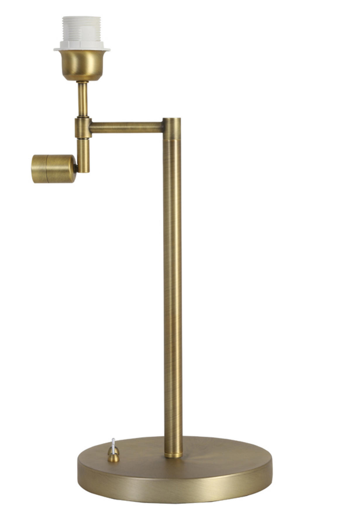 LAMPENFUSS Montana Bronze Ø20/47,5 cm - Bronzefarben, Metall (20/20/47.5cm) - Light & Living