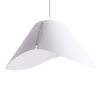 HÄNGELEUCHTE Ecru Weiß - Weiß, Kunststoff (57.2/45.5/185.5cm)