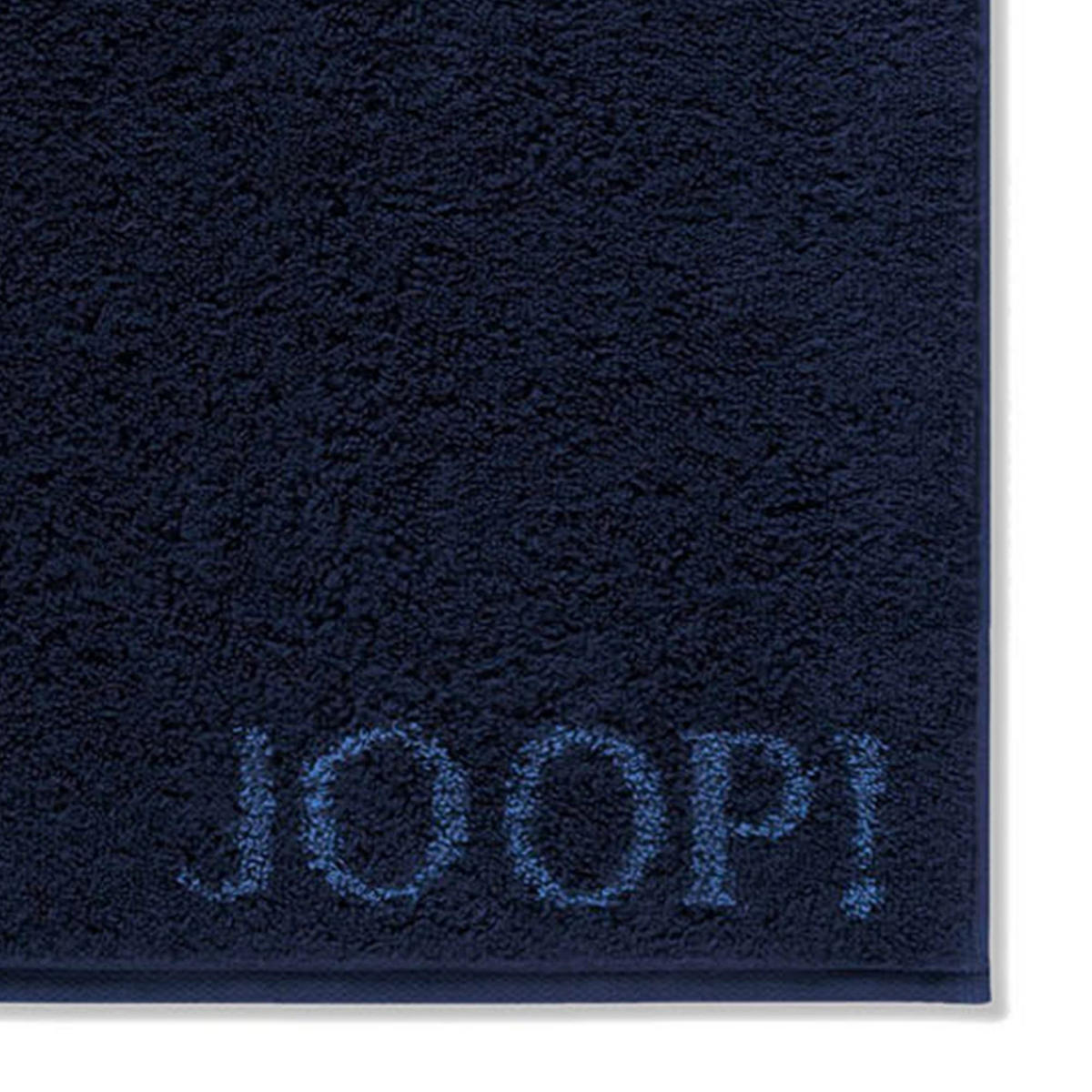 GÄSTETUCH Unisex Classic Frottier Blau 3er Pack Baumwolle - Dunkelblau, Textil (200/135cm) - Joop!