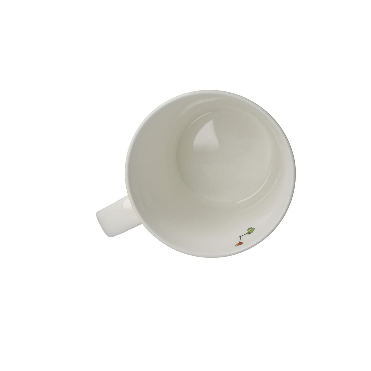 TEETASSE Der kleine Yogi Glücklich, Fine Bone China, Bunt, 350 ml - Multicolor, Keramik (0.35L) - Goebel
