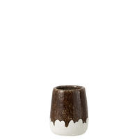 BLUMENTOPF 2 TEILE Weiß - Weiß, Keramik (19.5/23.5cm) - J-Line