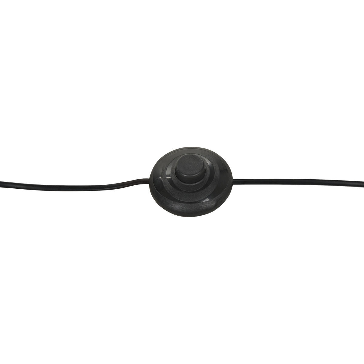 STEHLAMPE Merrica 60/120/170 cm - Schwarz, Metall (60/120/170cm) - Beliani