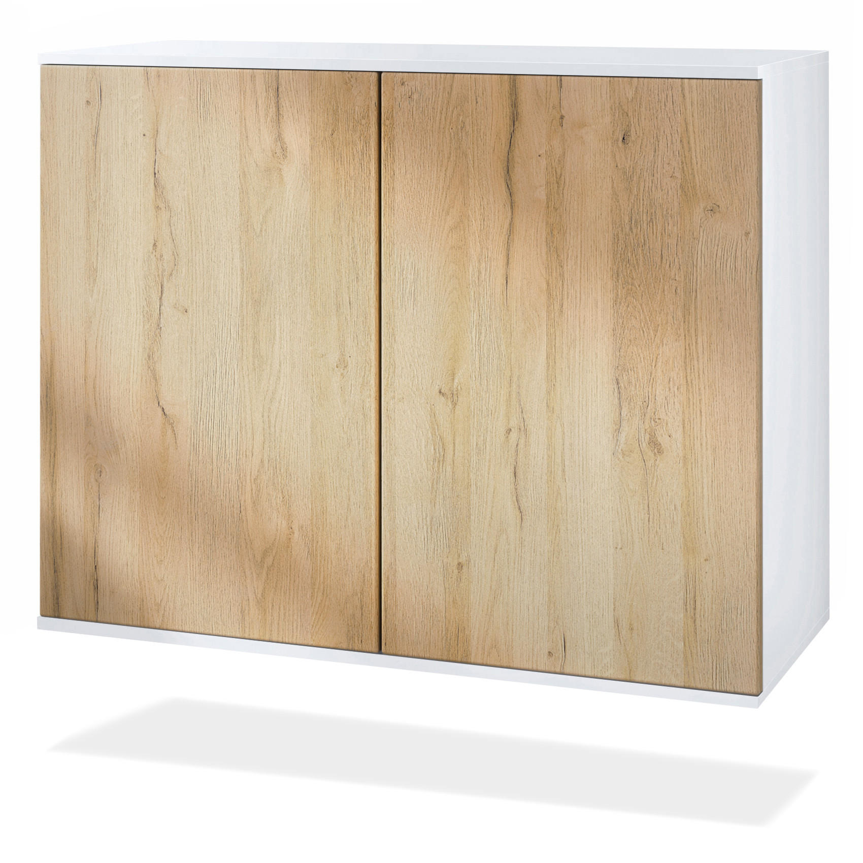 KOMMODE Skadu Eiche Natur - Eichefarben, Holzwerkstoff (92.5/73.5/35cm) - Vladon