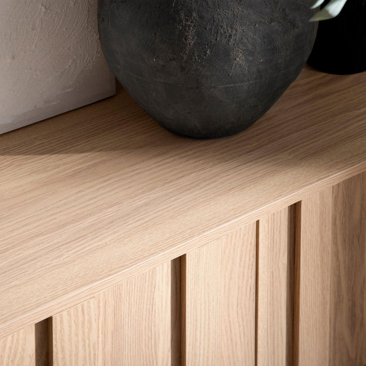 TV-ELEMENT Otto Natürlich 160 cm x 48 cm - Naturfarben, Holzwerkstoff (160/48/40cm) - Klast Home