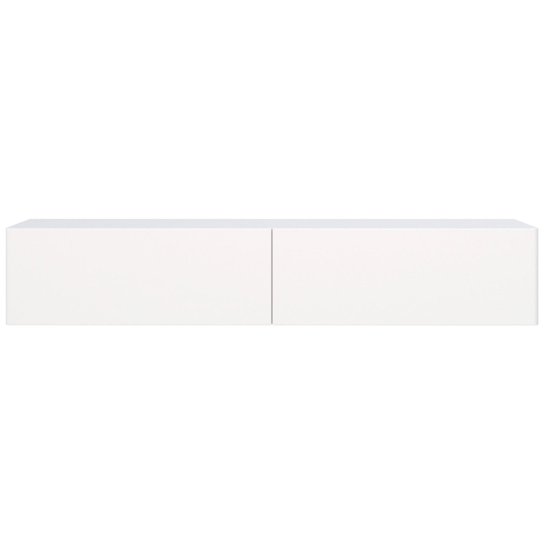 TV-STOLÍK Olio Biela 175 cm - biela, kompozitné drevo (175/28.4/31.6cm) - Selsey