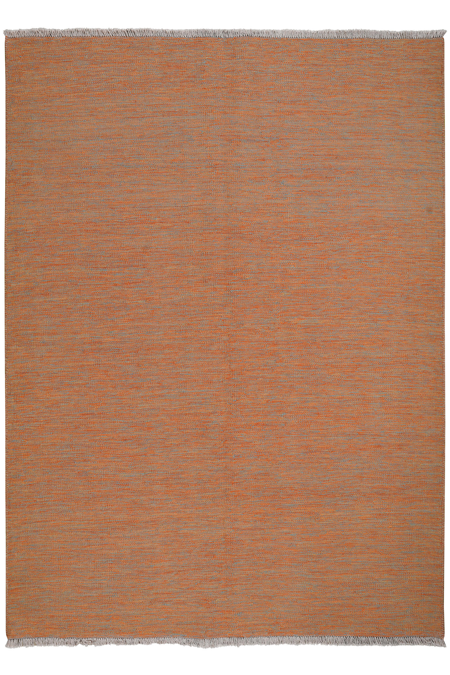 HANDWEBTEPPICH Kelim Gashgai Orange 202/146 cm Schurwolle - Orange, Textil (146/202cm) - Looma