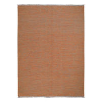HANDWEBTEPPICH Kelim Gashgai Orange 202/146 cm Schurwolle - Orange, Textil (146/202cm) - Looma