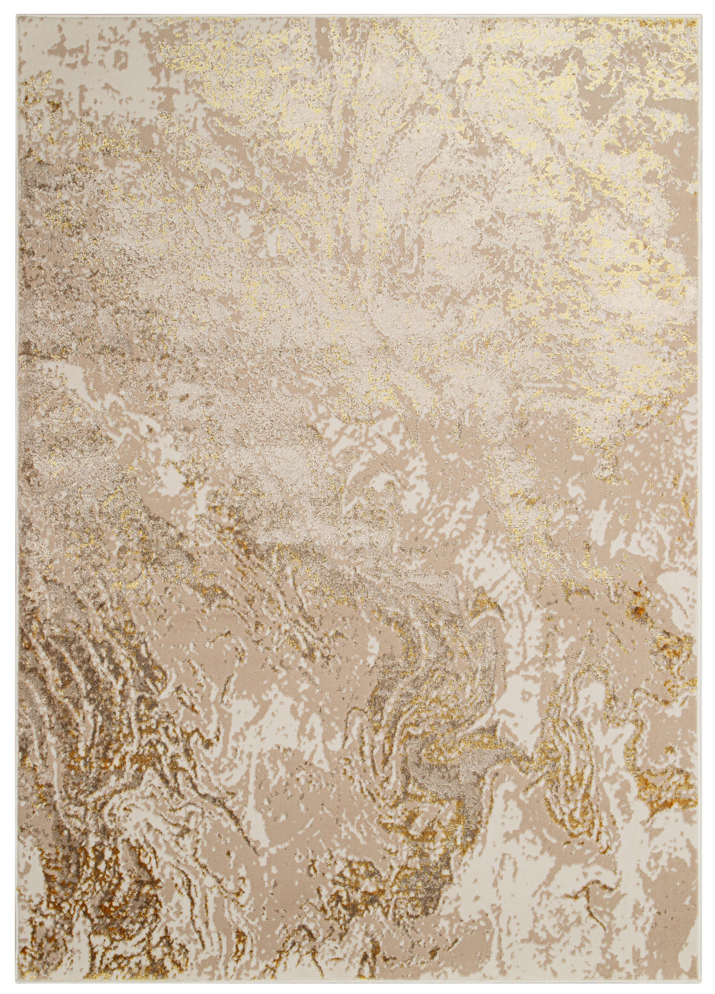 Tapiso Teppich Creme, Beige 140x200 cm