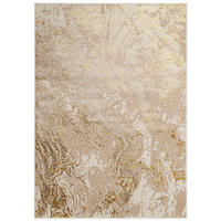 TEPPICH CRYSTAL Creme Beige 80/150 cm - Beige/Creme, Textil (80/150cm) - Tapiso