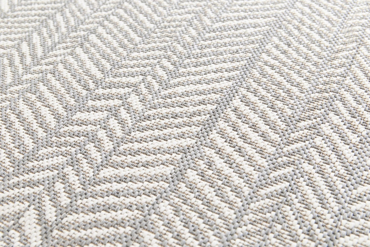 TEPPICH für Innen und Außen grau - Grau, Textil (160/230cm) - AFK Living