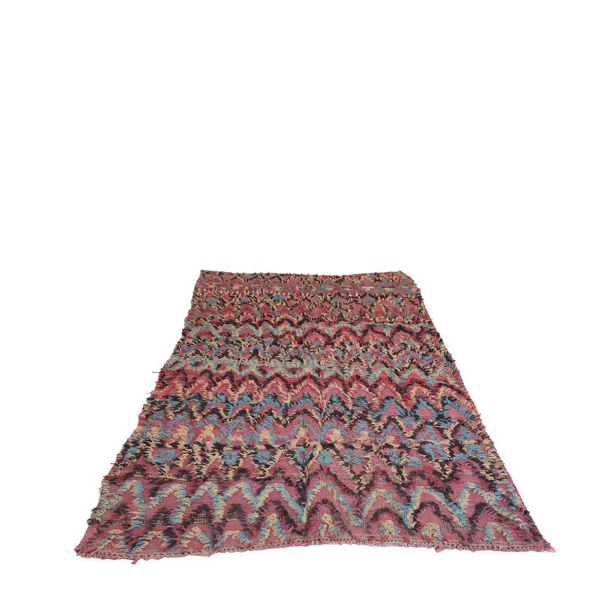 BERBERTEPPICH aus reiner Wolle 144x 240 cm - Multicolor, Naturmaterialien (144/240cm) - AFK Living