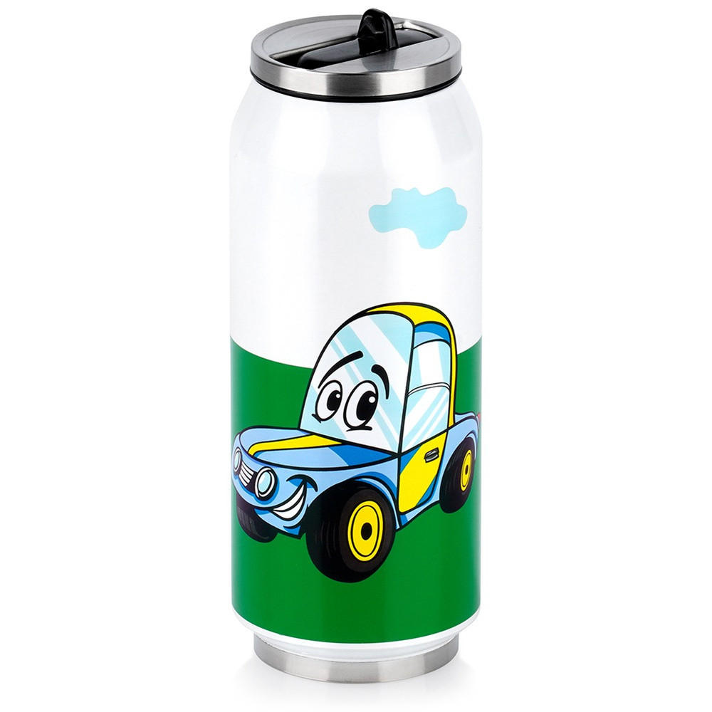 THERMOBECHER Dose Auto 400 ml Mehrfarbig - Multicolor, Metall (0.4L) - Orion 