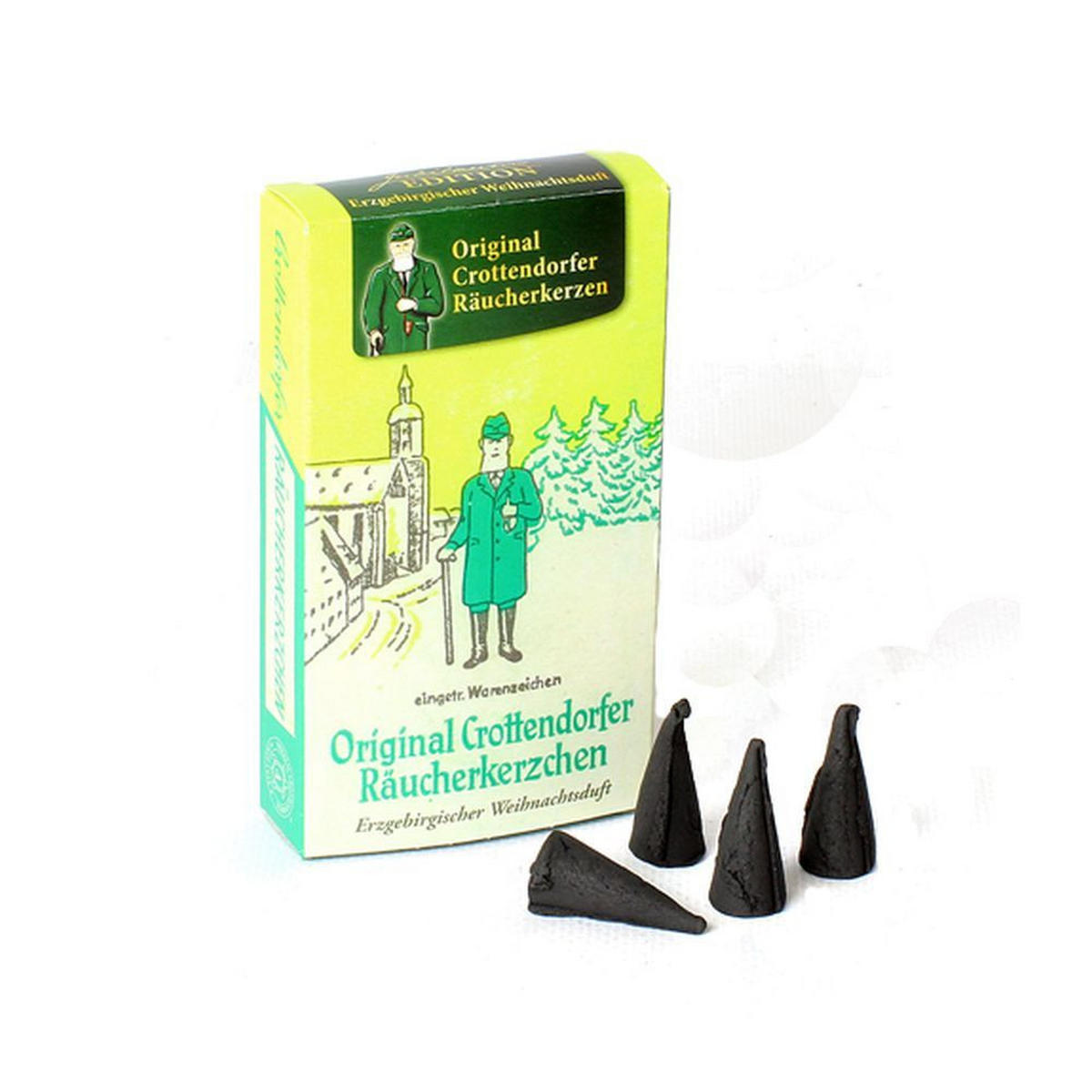 RÄUCHERKERZEN OSTALGIE Erzgebirgischer Weihnachtsduft 24er Packung - Multicolor, Holz (0.1/1/0.1cm) - Crottendorfer