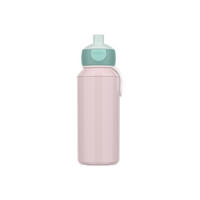 POP-UP TRINKFLASCHE Campus Switch Cool Pink / Cool Mint 400 ml - Pink/Mintgrün, Kunststoff (0.4L) - Mepal