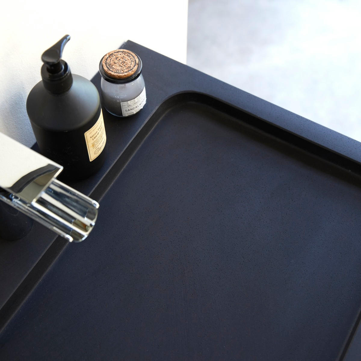 BADEZIMMERMÖBEL Karl Natur aus Eiche - Naturfarben, Holz (120/94/46cm) - Tikamoon