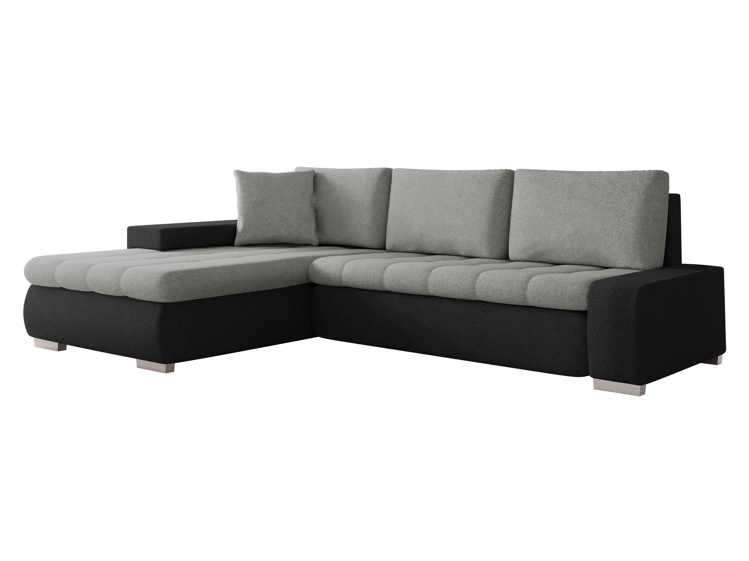 ECKSOFA Orkan Mini - Multicolor, Holz/Textil (265/185cm) - MIRJAN24