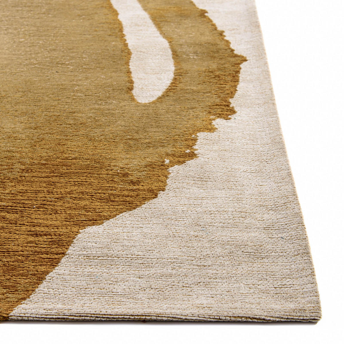 TEPPICH Harvest Gold Lola&Moi 80/150 cm - Goldfarben, Kunststoff/Textil (80/150cm) - Lola&Moi