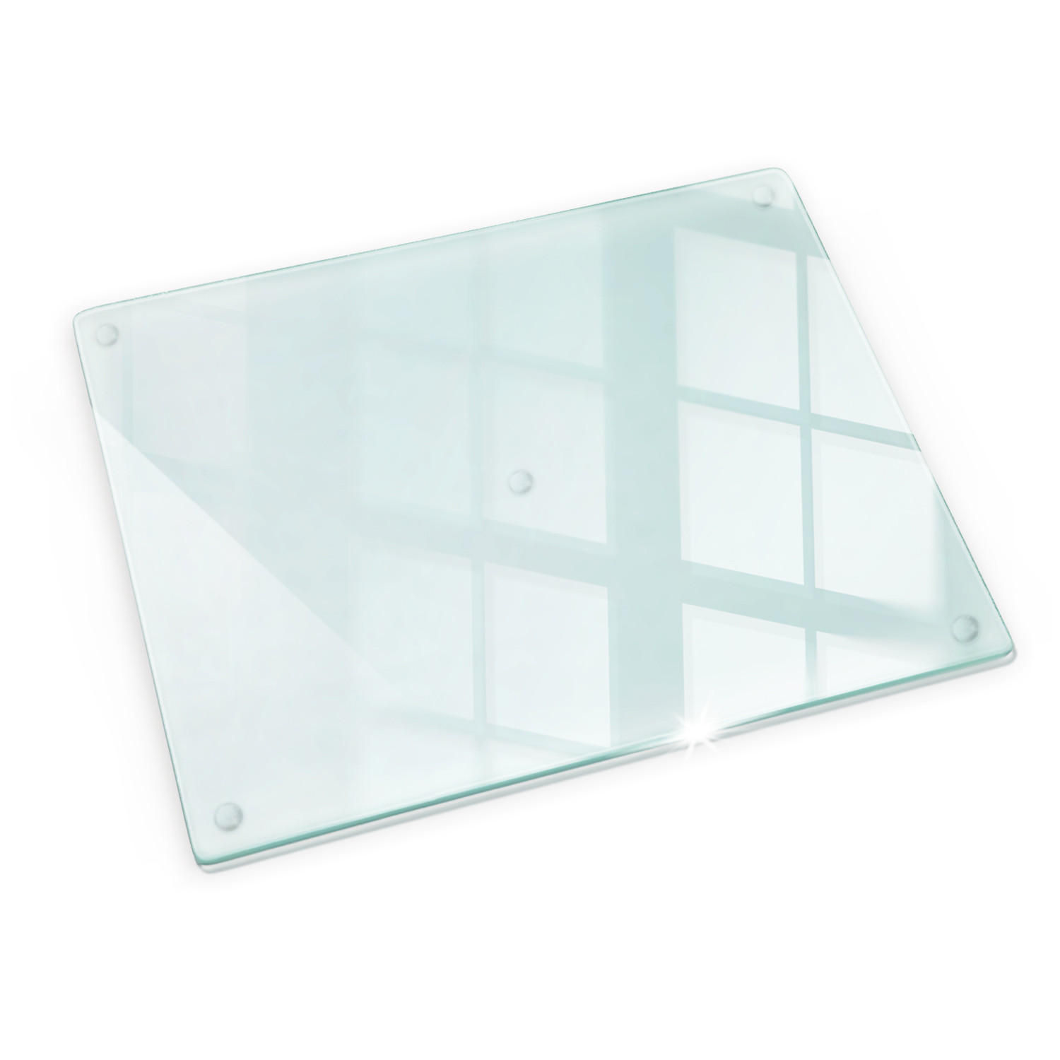 HERDABDECKPLATTE 40x52 cm Transparent - Transparent, Glas (40/0.4/52cm) - TULUP