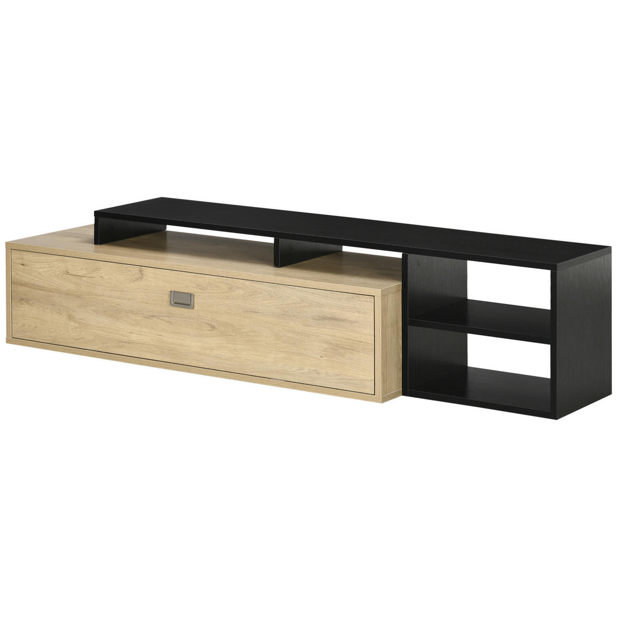 TV-MÖBEL Multicolor 1 Stück - Multicolor, Holzwerkstoff (163/38/40cm) - GiPP