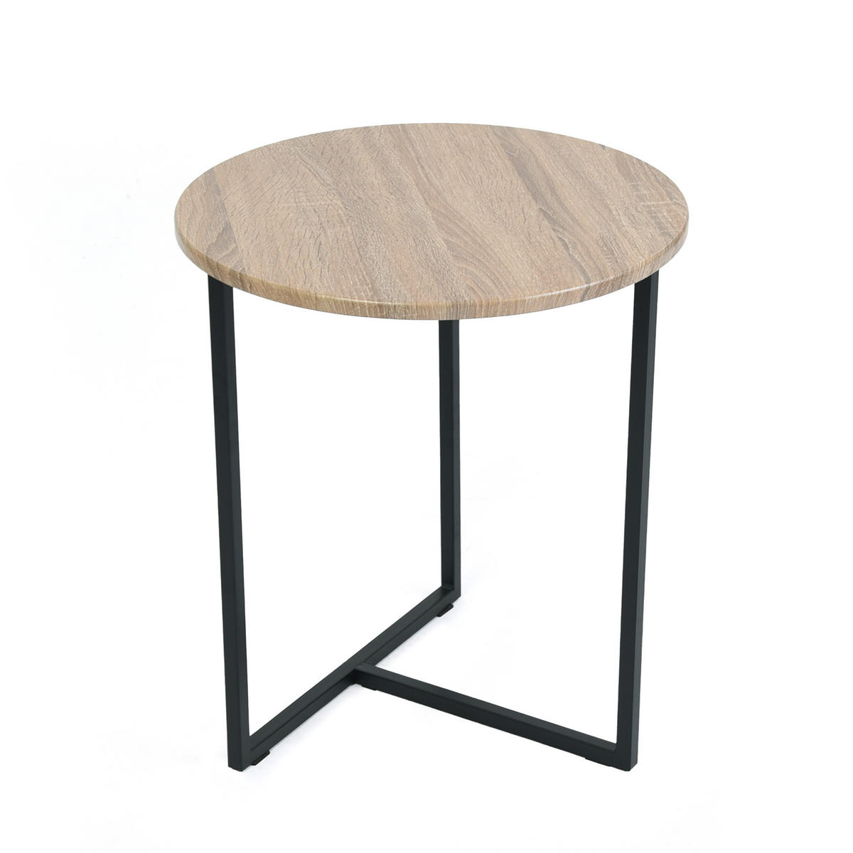 COUCHTISCH aus MDF in Eichenoptik - Eichefarben, Holzwerkstoff (45/45/51cm) - Meubles Cosy