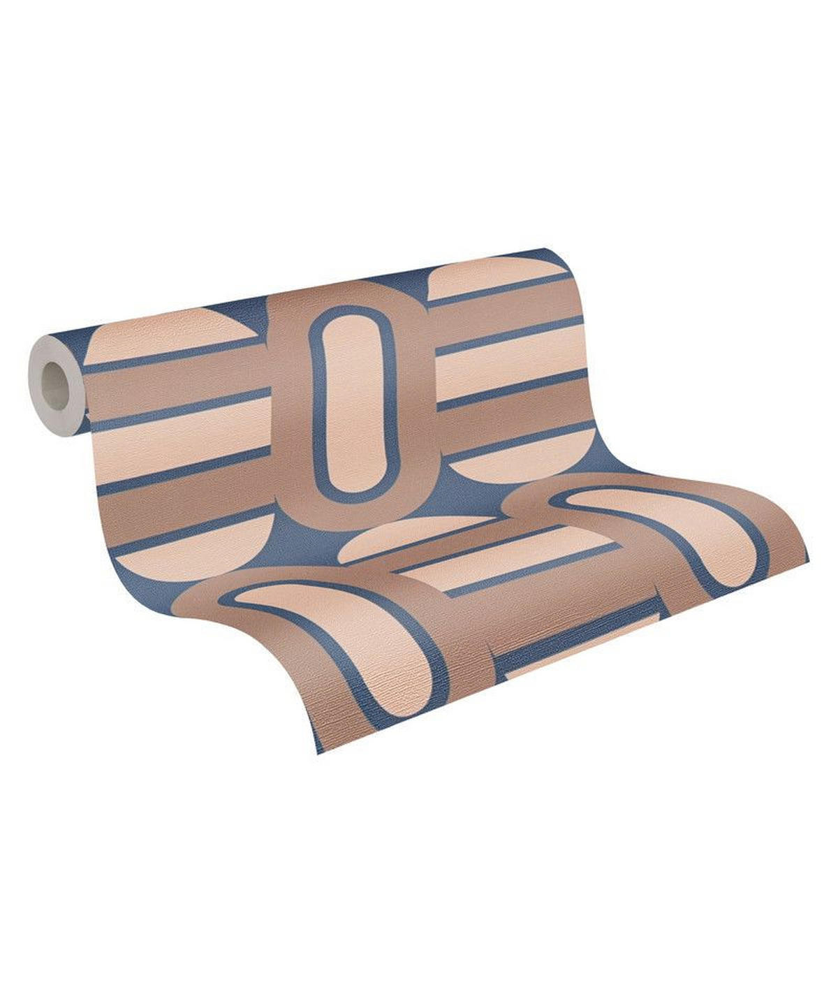 VLIESTAPETE Braun 53/850 cm - Braun, Textil (53/1cm) - KUNSTLOFT