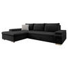 ECKSOFA Bangkok Mini Premium - Silberfarben/Hellgrau, Holz/Textil (274/182cm) - MIRJAN24