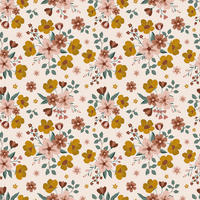 VLIESTAPETE Capucine, Strauß 50 cm x 10m, Mehrfarbig - Multicolor, Papier (50/1000cm) - Lilipinso