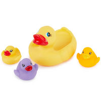 SCHWIMMENTEN-FAMILIE - ab 12 Monate - Gelb, Kunststoff (13/18cm) - Bieco Spielwaren