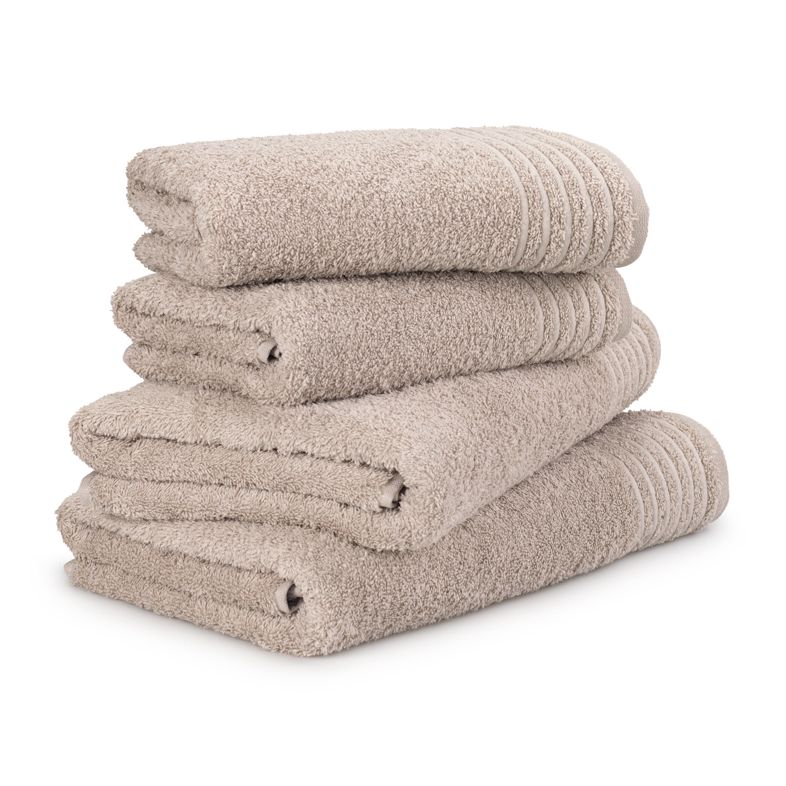 HANDTUCHSET NEW CLASSIC 4-TLG - Kaschmir, Textil (50/100cm) - MÖVE