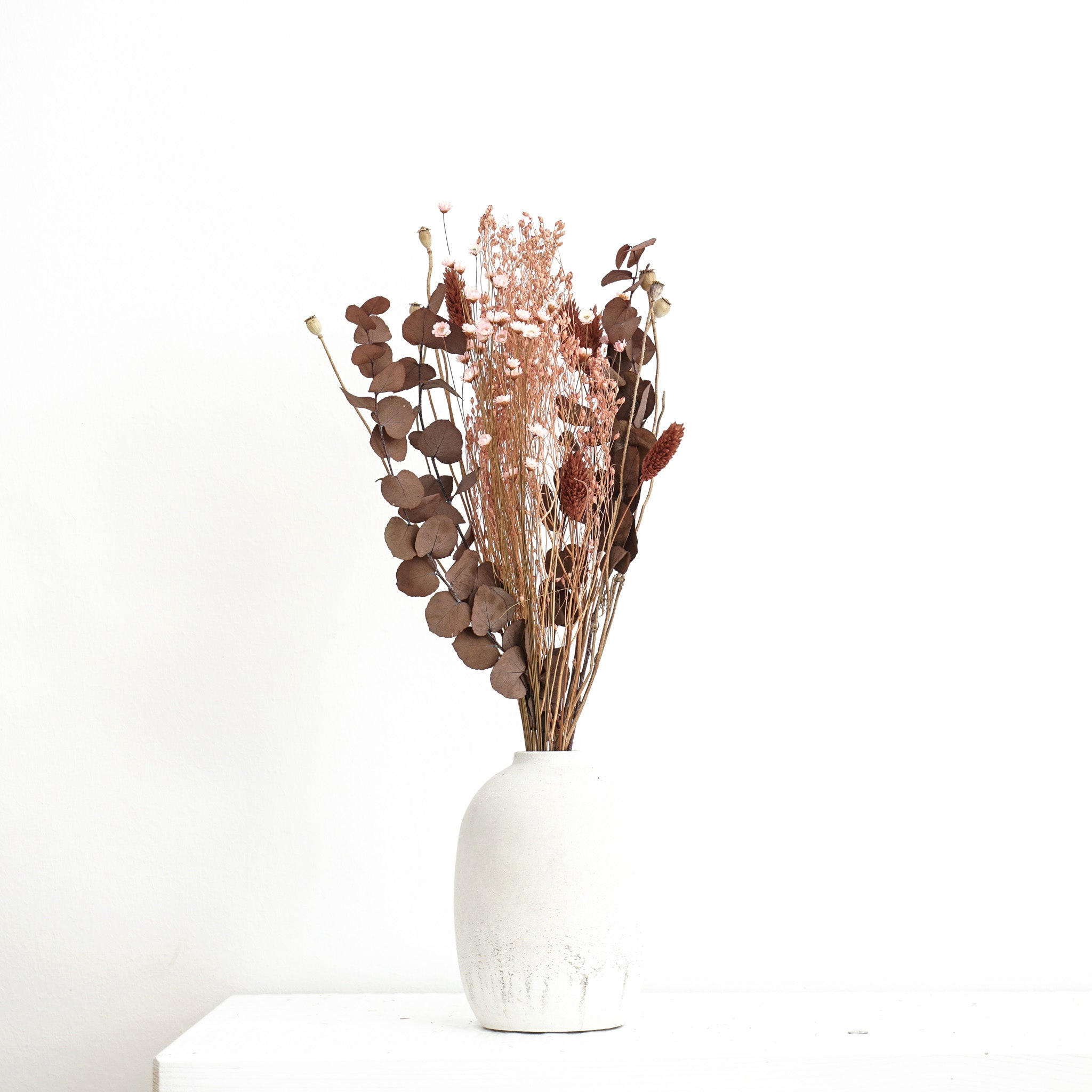 Lykke & You Trockenblumenstrauss Rot 30 cm