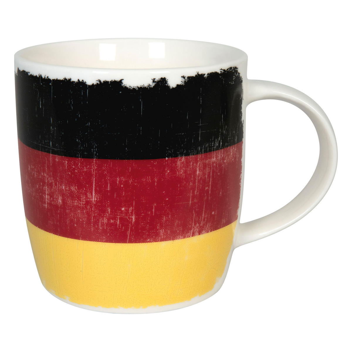 KAFFEEBECHER Vintage Flag Deutschland - Naturfarben, Keramik (0.35L) - Könitz