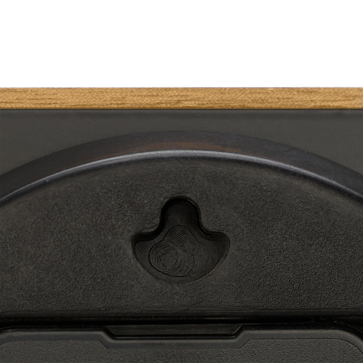 WANDUHR - Hellbraun, Holzwerkstoff/Metall (30/30/4cm) - Relaxdays