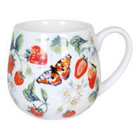 KUSCHELBECHER Fruity Tea Strawberry - Victoria Lowe - Naturfarben, Keramik (0.42L) - Könitz