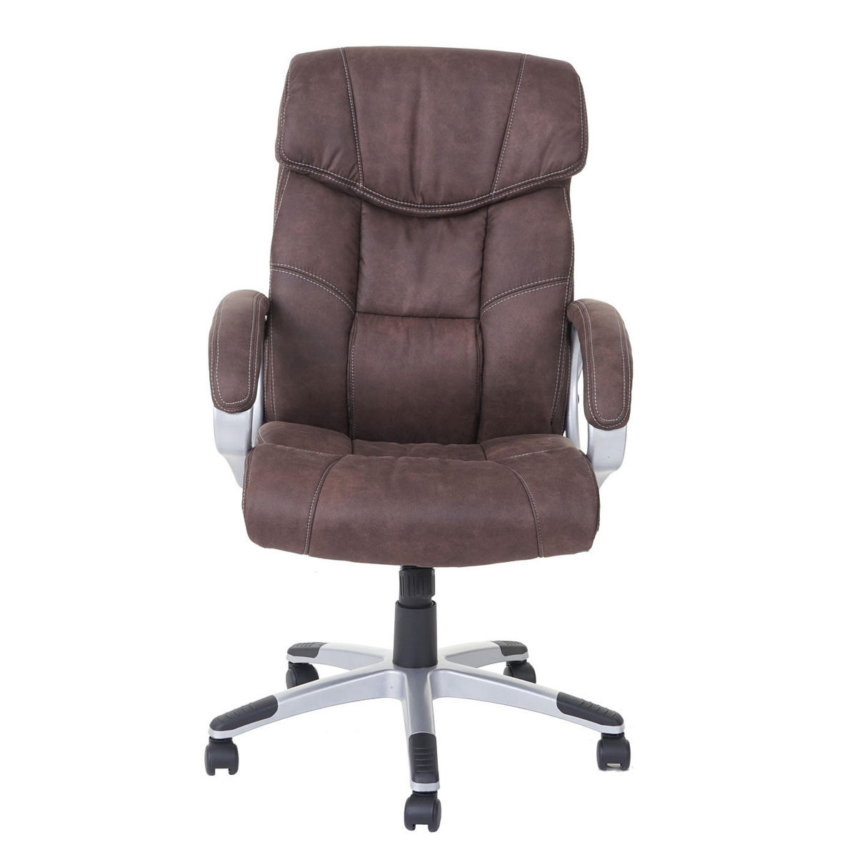 BÜROSTUHL Dunkelbraun - Dunkelbraun, Textil (73/120/78cm) - MCW