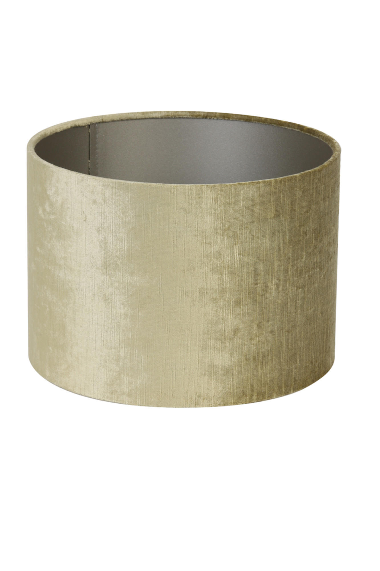 LAMPENSCHIRM Edelstein Bronze Ø25/18 cm - Bronzefarben, Textil (25/25/18cm) - Light & Living