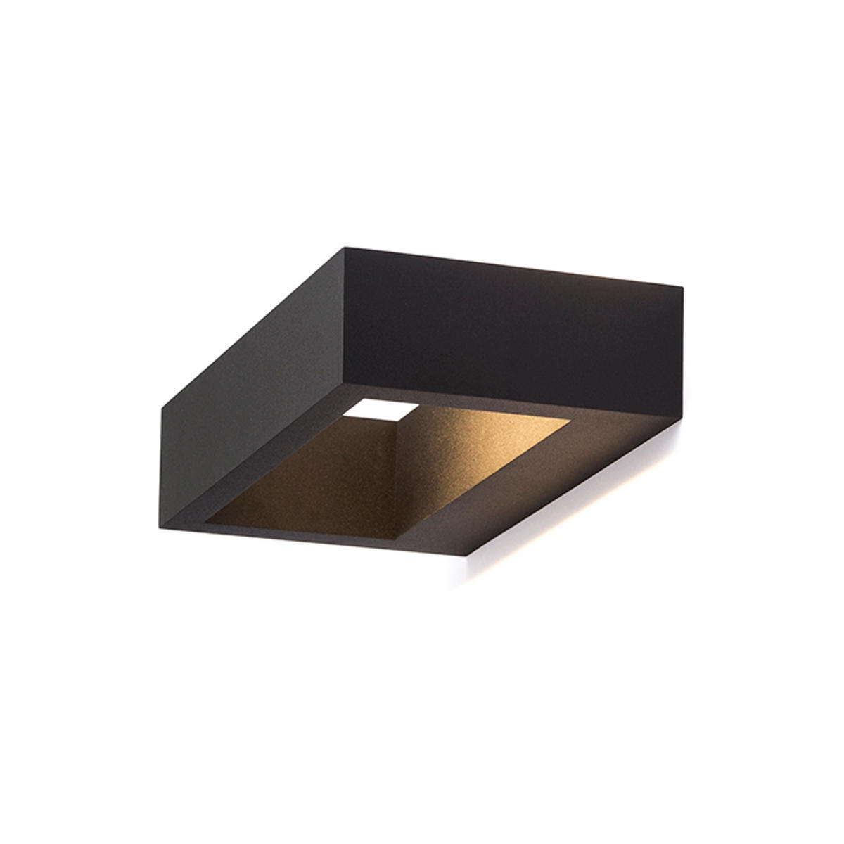 WANDLEUCHTE NEMAN Schwarz 10 W - Schwarz, Metall (20/55/14cm) - Rendl