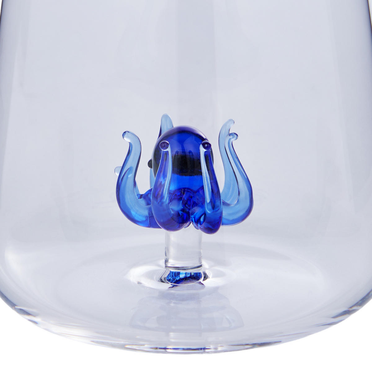 TRINKGLAS Sunn Joy mit Okotpus - Transparent, Glas (0.4L) - Butlers