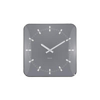 WANDUHR Sucinto Dome Grau 4.5/35/35 cm - Grau, Kunststoff (35/35/4.5cm) - Karlsson