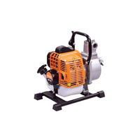BENZIN WASSERPUMPE WEIDEPUMPE SCHMUTZWASSERPUMPE WP 10 E - Orange, Kunststoff (20/120/150cm)
