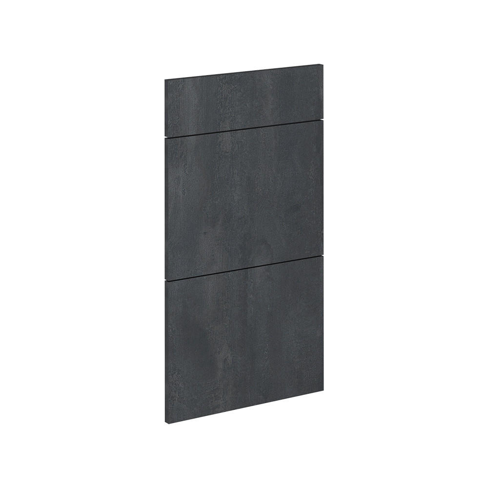 Vicco KUCHYŇSKÁ DVÍŘKA R-Line Černý beton 39.6 x 70.4 cm nábytková čela pro spodní skříňku se zásuvkami