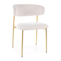 POLSTERSTUHL ELYSE GOLD - Beige, Textil (56/80/58cm) - Lookway