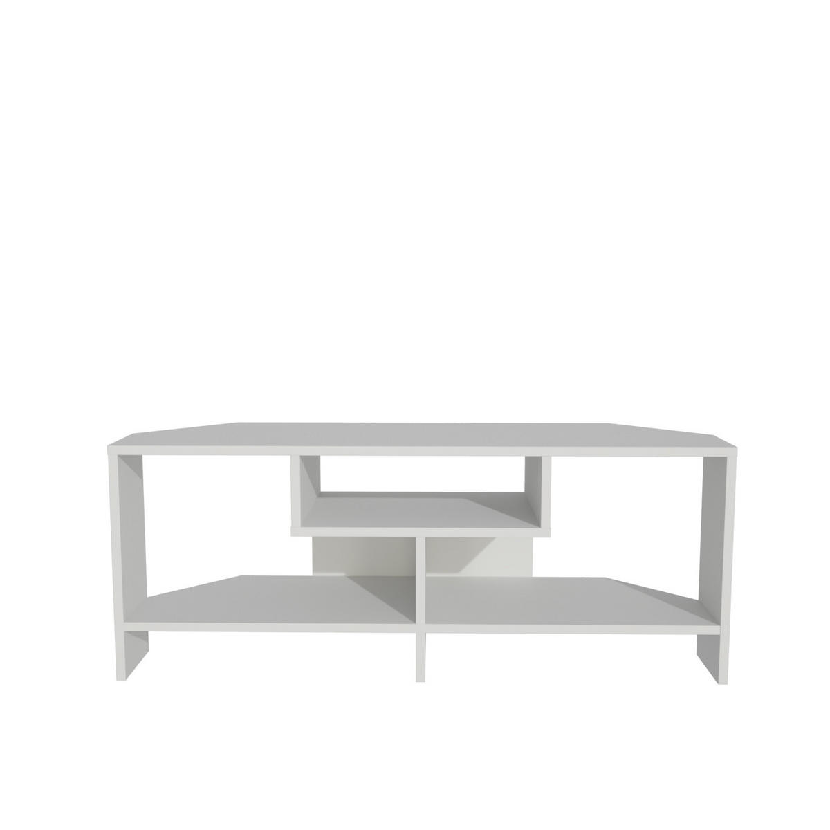 TV-LOWBOARD Maldiv - Weiß, Holzwerkstoff (114.44/47/35cm) - Decorotika