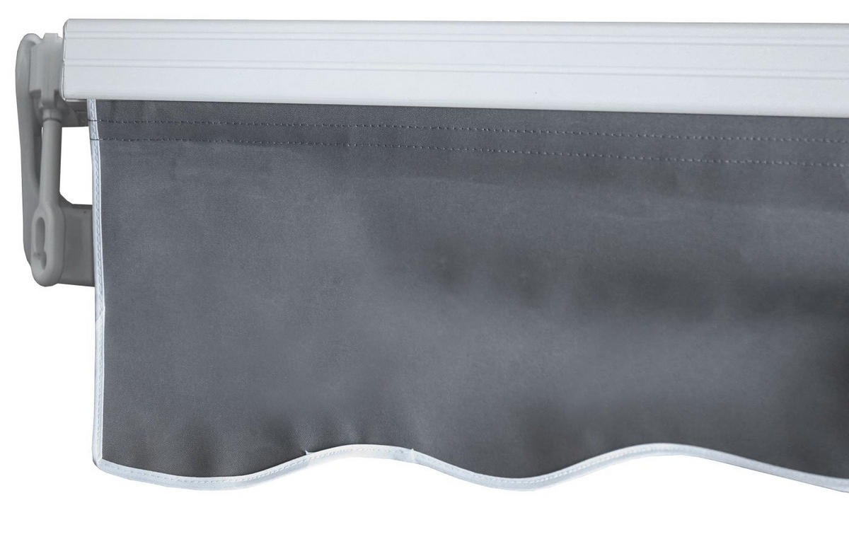 ALU-MARKISE Grau - Grau, Textil (300/18/250cm) - MCW
